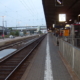 ICE-Durchfahrt am Bahnhof Gießen