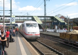 ICE-Durchfahrt in Gießen