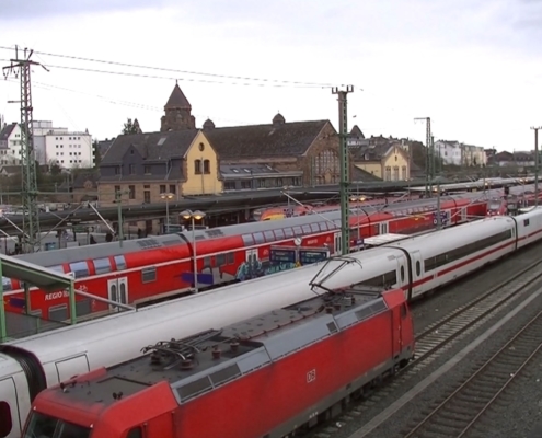ICE-Durchfahrt Gießen - Gleis 5